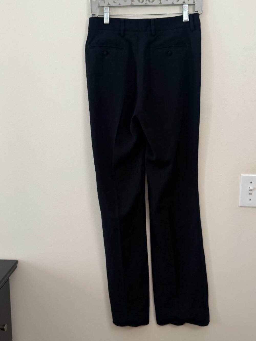 TOM FORD BLACK DRESS SPECIAL OCCASION PANTS 38- 6 - Picture 6 of 11